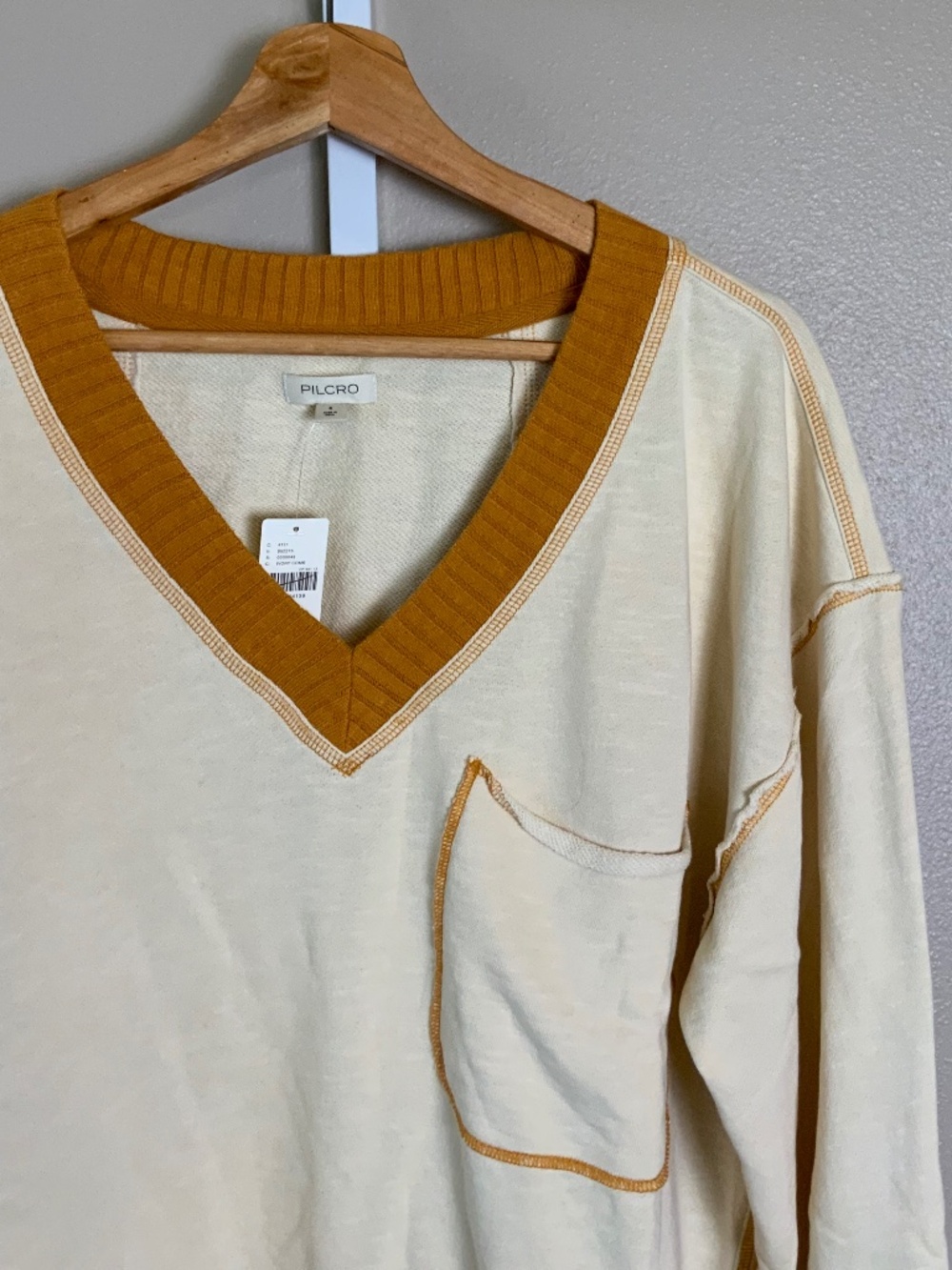 Anthropologie Pilcro Montana Pocket Knit Top - Picture 10 of 16